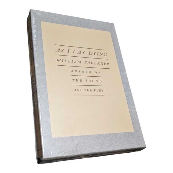As I Lay Dying by William Faulkner‎ First Edition Library Facsimile New Sealed - Picture 1 of 3